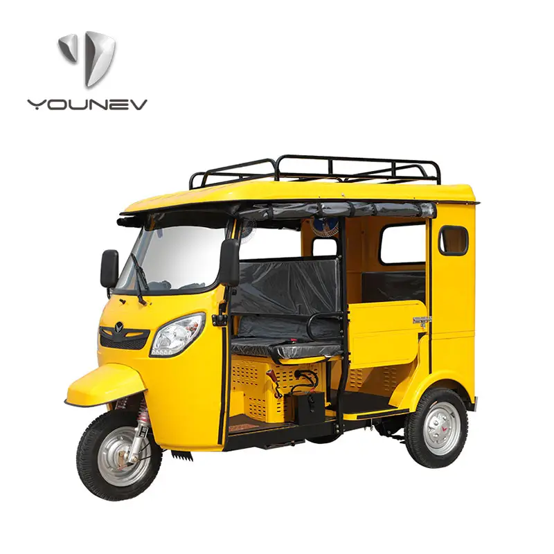 YOUNEV Factory wholesale tuk tuk 150cc 3 wheel gasoline engine cargo motorcycle passenger tricycle for adult