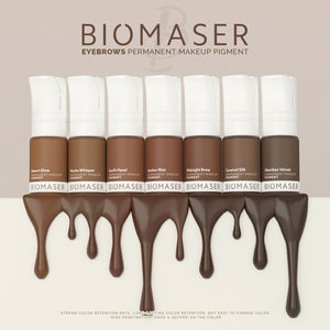 Pigmento en Polvo <span class=keywords><strong>Biomaser</strong></span> de Alta Saturación de 6 ml, Tinta de Tatuaje Hipoalergénica para Cejas, Micropigmentación del Cuero Cabelludo - Product Image 1