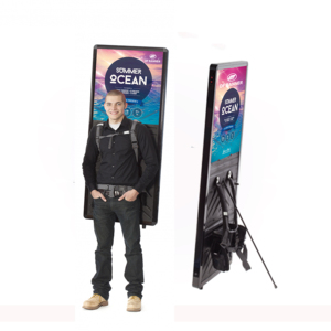 Chất lượng cao LED/LCD Ba lô hiển thị biển quảng cáo kỹ thuật số màn hình hiển thị cho quảng cáo và khuyến mãi - Product Image 1