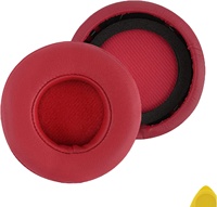 Coussinets d'oreille de remplacement en cuir protéiné de qualité supérieure pour cache-oreilles Monster Beats Mixr avec cuir protéiné + mousse