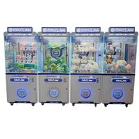 Machine à griffes d'arcade avec logo, design boutique de jeux, pour enfants, attrapeur de jouets en peluche, 110V 220V