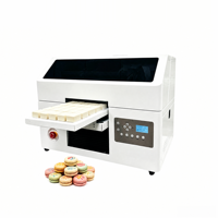 Imprimante à encre comestible multicolore de qualité alimentaire AC 110/220V Windows 10 / 11, machine à cartouches d'encre à jet d'encre