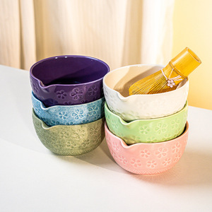 Tùy chỉnh Nhật Bản Matcha Bát Quà Tặng Whisk Set Whisk Bowl chủ và Scoop Matcha Tea Set - Product Image 2