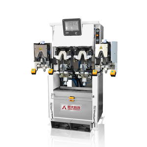 Machine de moulage de comptoir de talon intelligente 2 chauds et 2 froids Machine de fabrication de chaussures de sport de moulage d'orteil supérieur de vamp - Product Image 3