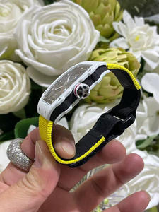 Reloj de Fibra de Carbono de Lujo 2026, Ultrafino (7.8mm), Ultraligero (35g), Automático, Deportivo, Mecánico, Estilo Hip Hop, con Correa de Goma - Product Image 5