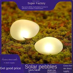 Lampe solaire en verre LED DC IP65 pour jardin, parc, pelouse, décoration d'ambiance, paysage - Product Image 2