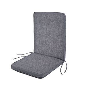 เบาะพิงหลังต่ำ ขนาด 47x105 ซม. สีเทา - Product Image 1