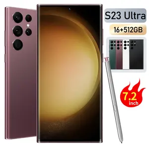 2023 Nieuwe S23 Ultra 5G Telefoon 7.2 Inch 16Gb + 512Gb Android Smartphone Android 12.0 Mobiele Telefoons Mobiele Telefoon