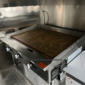 Chariots à hot-dogs pour restaurants entièrement équipés sur roues, remorque alimentaire colorée de type camping-car - Product Image 6