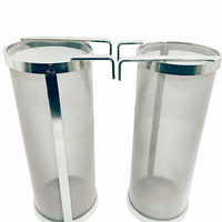 Filtre cylindrique en acier inoxydable 304 pour la filtration des liquides dans la fabrication de bière, efficacité de 99 %, usage domestique
