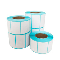 Etiqueta Adhesiva Térmica Directa Personalizada de Fábrica, 50x25mm, Etiqueta Sensible al Calor para Códigos de Barras