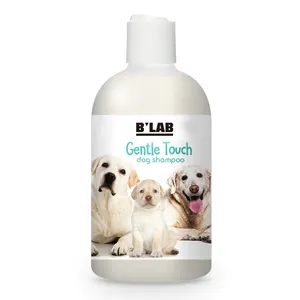 定制OEM自有标签宠物产品批发光滑温和除臭清洁狗宠物美容洗发水