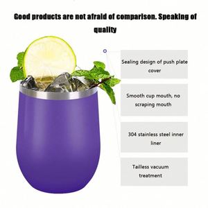 Ys45 Custom Logo 12oz/360ml Baking Utensilsl <b>Mug</b> Double Coffee Spoonse Insulation Travel <b>Cute</b> Party Beer <b>Mugs</b> Wine Cup with Lid - Product Image 3