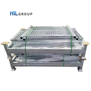 Stackable Detachable Cold <strong>Fish</strong> Storage Transport Portable Safe Metal Wire <strong>Mesh</strong> Steel Tuna Scows <strong>Container</strong> - Product Image 5