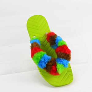 Chanclas de piel rosa, chanclas suaves con punta abierta para Primavera/Verano, impermeables, antideslizantes, ligeras, resistentes, tendencia de moda - Product Image 6