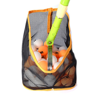 Panier de ramassage de balles de tennis de table pliable-Outil de ramassage léger et portable