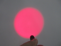 Módulo de diodo láser con círculo sólido, luz láser homogeneizada, de color rojo, verde y azul, con luz láser homogeneizada