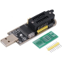 Módulo Programador USB para EEPROM Flash BIOS Serie CH341 CH341B 24 25, Clip de Prueba SOIC8 SOP8 para EEPROM 93CXX / 25CXX / 24CXX