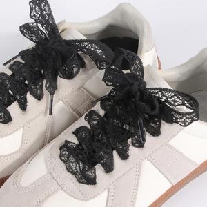 Cordones Planos de Poliéster con Aspecto de Seda en Colores Sólidos, Modernos y Bonitos para Zapatos Deportivos y Casuales, Marca Youki - Product Image 3