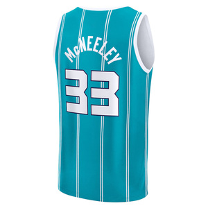 <span class=keywords><strong>Charlotte</strong></span> pour hommes 2025 # 33 Maillots de basket McNeeley personnalisés, chemises brodées, uniformes pour jeunes, vêtements de sport avec logos - Product Image 1