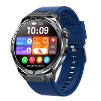 Reloj Inteligente ET474 IP68 Resistente al Agua con Linterna, ECG, Monitor de Frecuencia Cardíaca, Presión Arterial, Reloj Inteligente Deportivo para la Salud