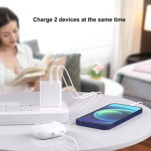 A+<b>C</b> Charger Fast Charging <b>USB</b>-<b>C</b> Power <b>Adapter</b> Phone Charger <b>Type</b> <b>C</b> Phone Charger Box - Product Image 3