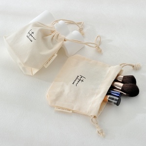 Manufacture High End Brush Jewelry Gift <b>Bags</b> Pouch Fashion Drawstrings <b>Dust</b> Cotton Lien <b>Bag</b> Pouch <b>Bag</b> - Product Image 3