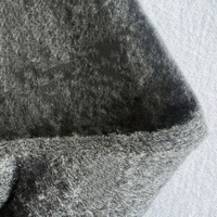 Tissu de maille non tissé de feutre de fibre métallique d'acier inoxydable résistant aux hautes températures pour l'usage industriel