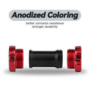 Soporte inferior para <span class=keywords><strong>bicicleta</strong></span> de montaña, <span class=keywords><strong>eje</strong></span> hueco, manivela integrada, accesorios para ciclismo - Product Image 6