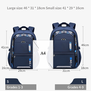Sacchetti di scuola all'ingrosso in poliestere per bambini istituto per ragazzi zainetto all'aperto ragazze cartelle da viaggio per studenti - Product Image 3