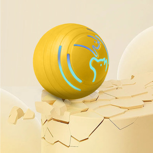 Automatischer, umweltfreundlicher, wiederaufladbarer TPU-Spielball für Hunde und Katzen – Interaktives Sportspielzeug mit Leuchtfunktion und Sprungfunktion zur Langeweilebekämpfung - Product Image 4