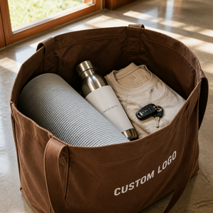 <b>Large</b> Capacity Canvas Tote <b>Bag</b> Commute <b>Work</b> <b>Bag</b> Reusable Shopping Handbag Women Everyday Carryall Durable Sturdy - Product Image 3