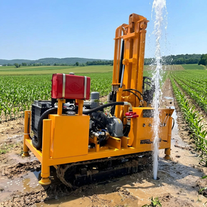 Foreuse professionnelle sur chenilles de 300 m pour puits <span class=keywords><strong>d</strong></span>'eau et forages dans la roche - Product Image 1
