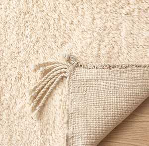 Wool Hand Knotted Moroccan Carpet Handmade Berber Area Rug Eco-friendly High Pile Thick Tile Soft Texture Decorative Floor - Product Image 5