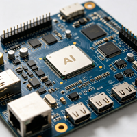 Carte PCBA de calcul en périphérie, passerelle IoT industrielle, carte mère OEM ODM, fusion multi-capteurs pour inférence IA locale