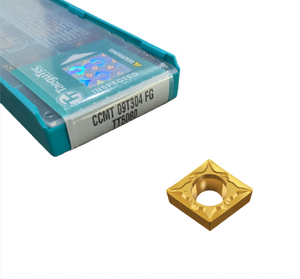 Inserto in Carburo CCMT09T304-FG TT5080 per Tornitura di Alta Precisione e Durata per Acciaio e Acciaio Inossidabile Lavorazione CNC - Product Image 1