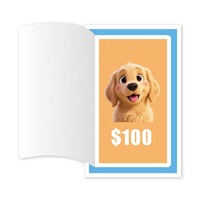 Mini billets à gratter porte-cartes de visite, style jeux de cartes, pour gagner des prix, impression sur papier couché/offset, en promotion