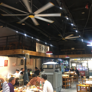 2.4m (8FT) ブラシレスHVLS天井ファン外ロタDC/AC電流付きホームウェアハウス商業およびレストラン用 - Product Image 3