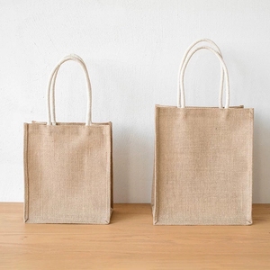 Nhà máy tùy chỉnh nhỏ đay Túi tùy chỉnh đay Tote Túi đay mua sắm túi nhà máy bán tongcheng ozis - Product Image 2