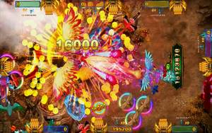 Nuevo Juego de Mesa de Pesca Peacock Realm, Divertidos Pájaros para Mesa de Juego de Pesca/Soporte de Montaje Incluido TP70P5 BA - Product Image 4