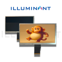Illuminant Brand 7 Zoll 800x480 300 Nits TFT-LCD IPS/TN COG Panel Displaymodul mit FPC-Steckertyp und RGB/LVDS-Schnittstelle