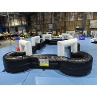 Mesa de Billar Gigante Hinchable de Fútbol/Snookball para Eventos de Carnaval, Alquiler de Alta Resistencia