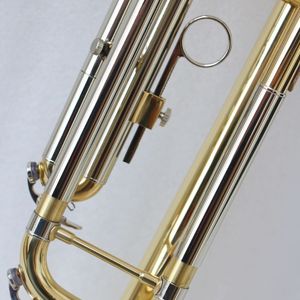Trompeta <span class=keywords><strong>de</strong></span> Alta Calidad en Si Bemol <span class=keywords><strong>de</strong></span> Instrumentos <span class=keywords><strong>de</strong></span> Viento Metal con Estuche - Product Image 2