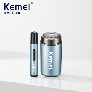 Kemei Km-t390, <span class=keywords><strong>la</strong></span> <span class=keywords><strong>Mejor</strong></span> <span class=keywords><strong>Afeitadora</strong></span> Eléctrica de Bolsillo Portátil para <span class=keywords><strong>Hombre</strong></span>, Mini <span class=keywords><strong>Afeitadora</strong></span> de Viaje con Carga USB, Resistente al Agua IPX6, 2 en 1 para Uso <span class=keywords><strong>Corporal</strong></span> - Product Image 1