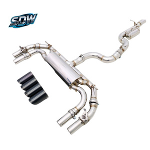 Tuyau d'échappement en acier inoxydable haute performance pour <span class=keywords><strong>Audi</strong></span> S & RS Series pour S3/S4/S5/S6/RS3/RS5/<span class=keywords><strong>RS6</strong></span>/RS7/A5/Q8 - Product Image 1