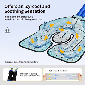 Máquina de crioterapia eléctrica con paquete de hielo para el sistema de terapia de circulación fría helada caliente y congelada en el hogar - Product Image 2