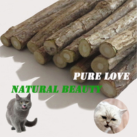 Matatabi Bâtons Katzenminze Logo personnalisé Bâton de Matatabi pour chat à mâcher naturel sans danger pour la salivation