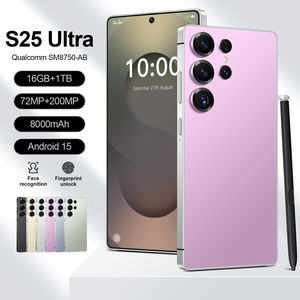 S25 Ultra <span class=keywords><strong>7</strong></span> <span class=keywords><strong>pollici</strong></span> 5G <span class=keywords><strong>cellulare</strong></span> 16GB RAM 108MP fotocamera posteriore Deca Core CPU 8000mAh CDMA/LTE 16GB + 1TB di stoccaggio - Product Image 2
