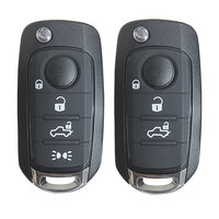 Télécommande de clé de voiture sans fil pour Fiat 500X, remplacement des clés intelligentes, chipset MOB/48 4A, 433,92 MHz, du fabricant