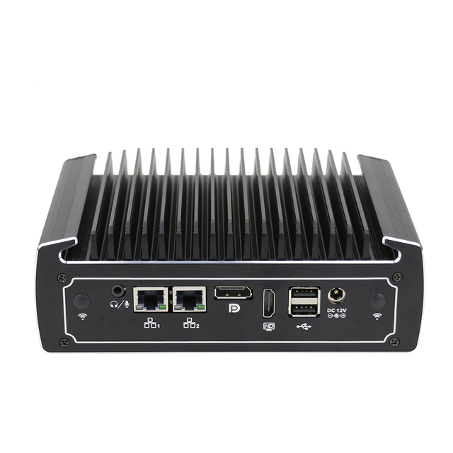 Iwill Dual Lan Mini PC I5 I7 Fanless Mini Computer Quad Core Micro Barebone System